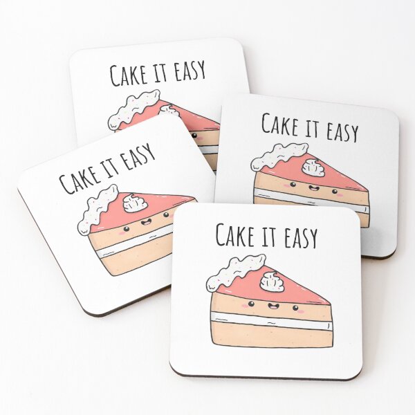 Item preview, Cake It Easy - Food Puns 2024 designed and sold by ShopSend.
