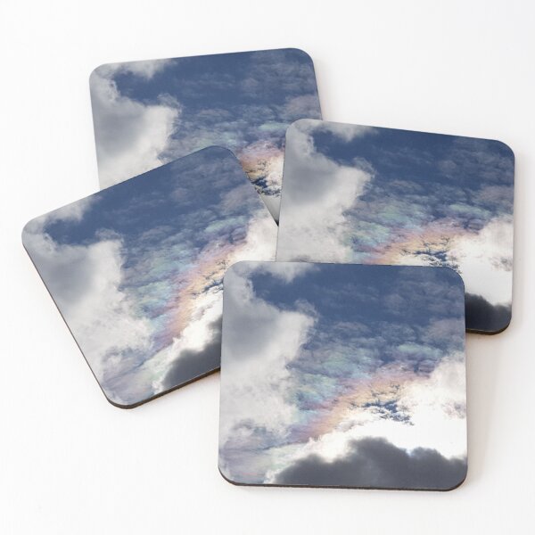 Item preview, Rainbow Above Clouds After a Snowfall designed and sold by WhiteSoftPetals.