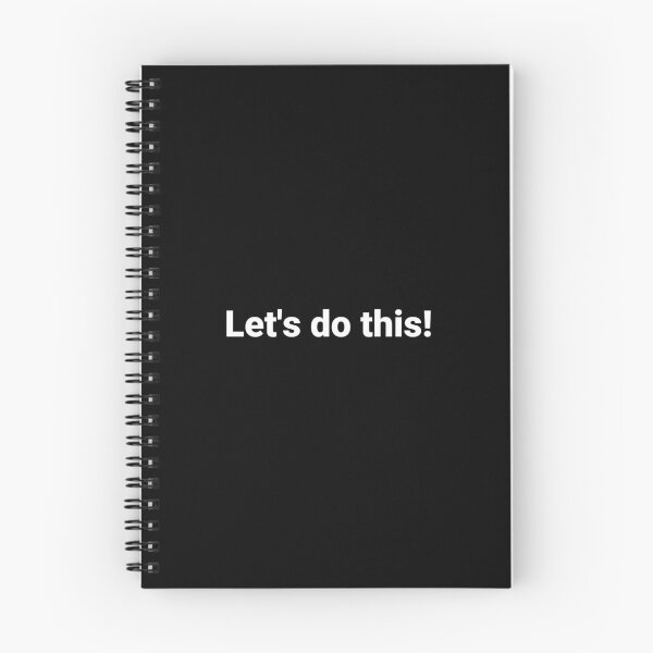 Item preview, Let's do this! designed and sold by Text-based T-Shirts and Gifts.