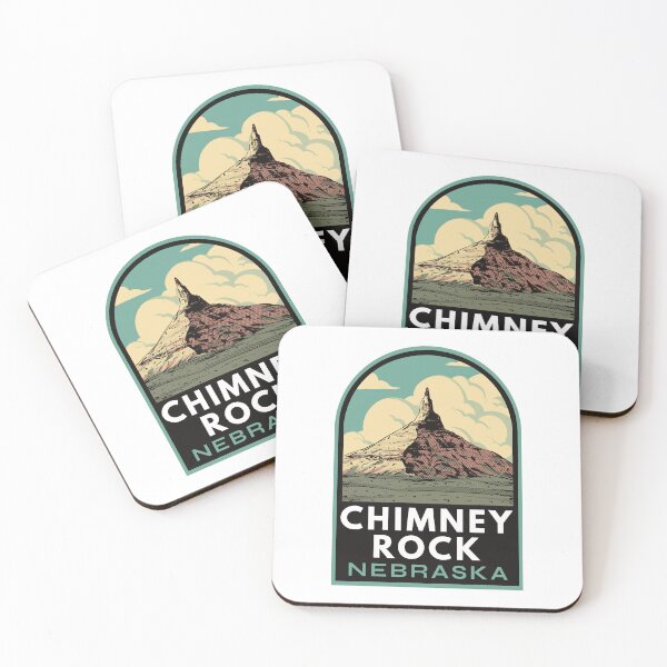 Item preview, Chimney Rock Nebraska designed and sold by halpindesignco.