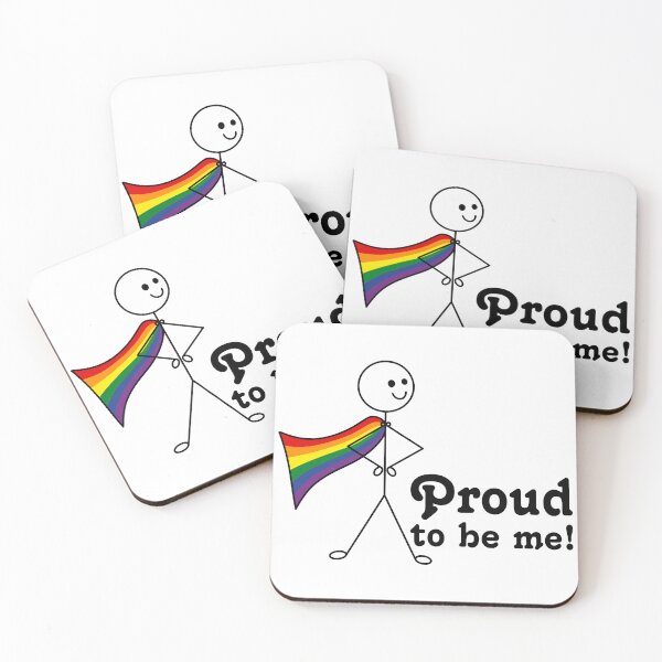 Item preview, Proud to Be Me LGBTQ+ Rainbow Pride Super Hero designed and sold by JoyfulJen.