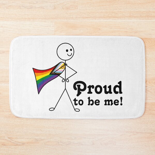 Item preview, Proud to Be Me LGBTQIA Inclusive Progress Pride Super Hero designed and sold by JoyfulJen.