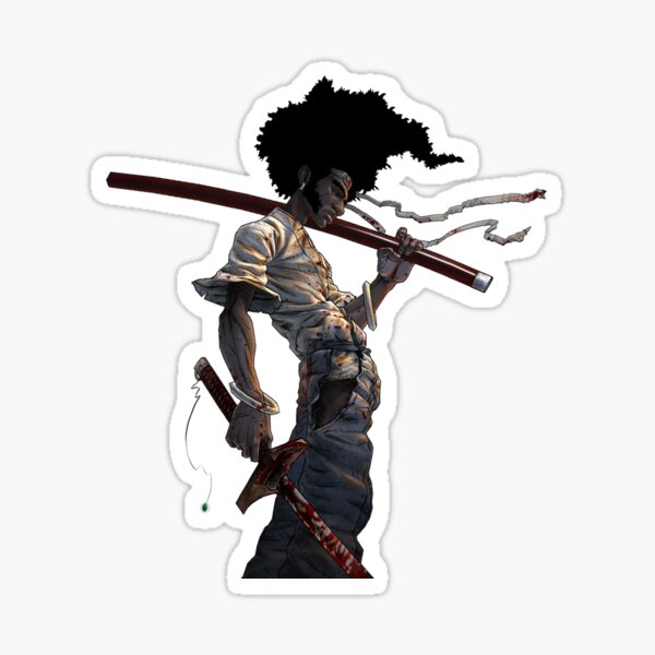 Item preview, Afro Samurai designed and sold by Aqsa-manzoor.