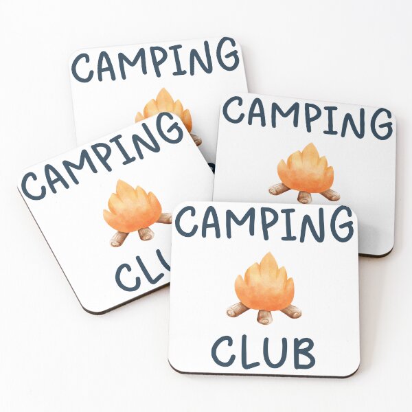 Item preview, Camping Club - campfire designed and sold by TasimaDesign.
