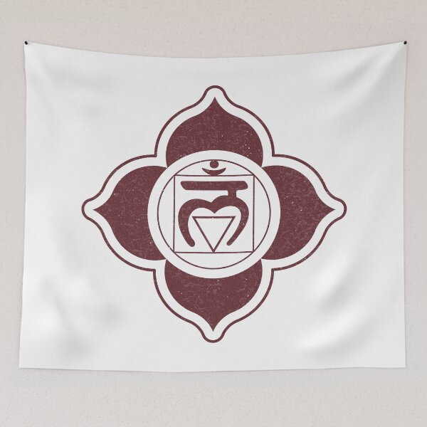 Item preview, Root Chakra Mandala - Snow + Wine designed and sold by Irene Estelle.