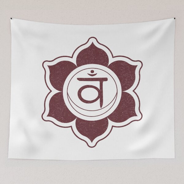 Item preview, Sacral Chakra Mandala - Snow + Wine designed and sold by Irene Estelle.