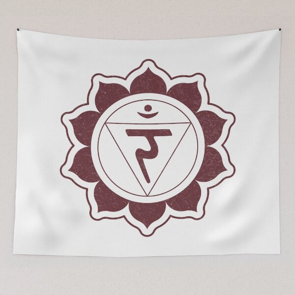 Item preview, Solar Plexus Chakra Mandala - Snow + Wine designed and sold by Irene Estelle.