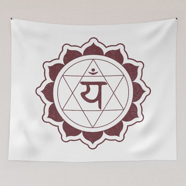 Item preview, Heart Chakra Mandala - Snow + Wine designed and sold by Irene Estelle.