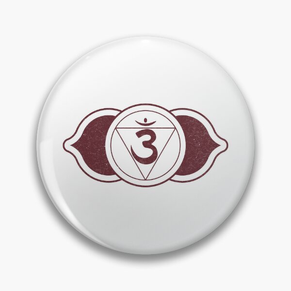 Item preview, Third Eye Chakra Mandala - Snow + Wine designed and sold by Irene Estelle.