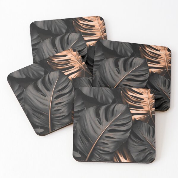 Item preview, Shining Leaf Flowers in Silver and Gold designed and sold by CulinaryCenter.
