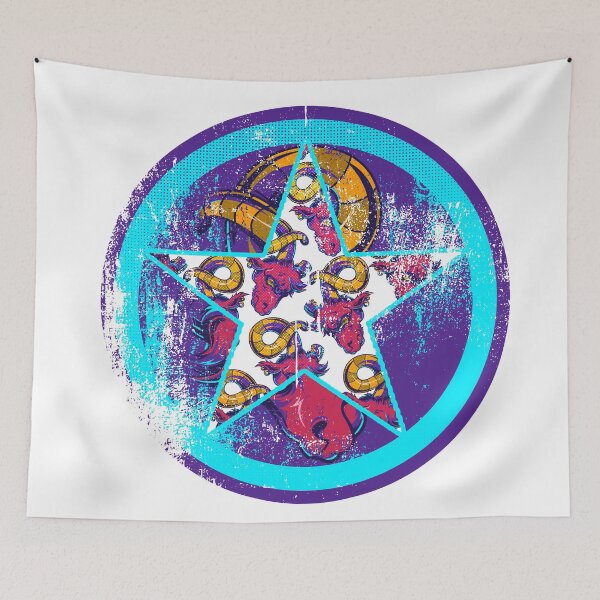 Item preview, Distresed star evil goat designed and sold by dumefro.