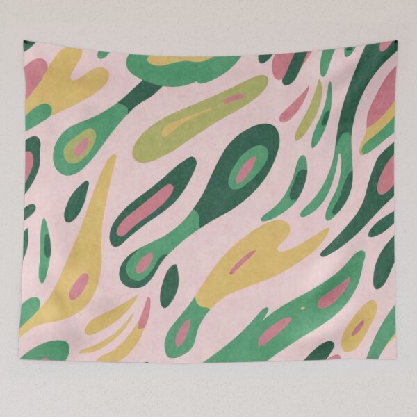 Item preview, Whimsical Garden - Abstract Pattern designed and sold by DesigntshirtWB.