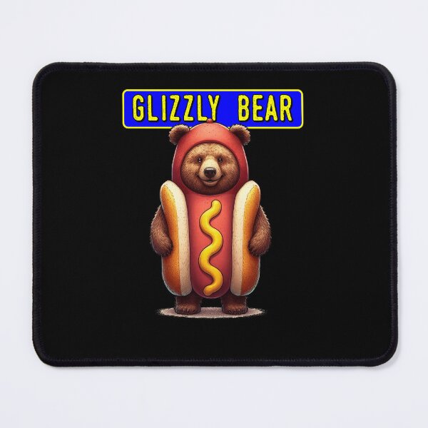 Item preview, Glizzly grizzly Bear glizzy hot dog meme designed and sold by Captain-Jackson.