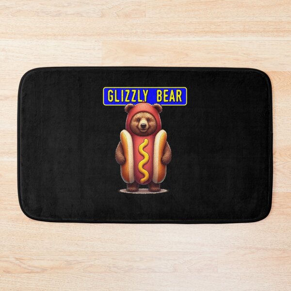 Item preview, Glizzly grizzly Bear glizzy hot dog meme designed and sold by Captain-Jackson.
