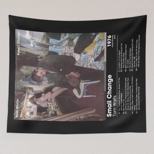 Artikelvorschau, Tom Waits – Kleingeld | Albumkarte entworfen und verkauft von theoralcollage.