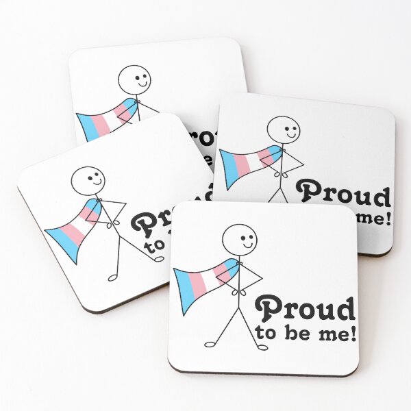Item preview, Proud to Be Me Trans Transgender Pride Super Hero designed and sold by JoyfulJen.