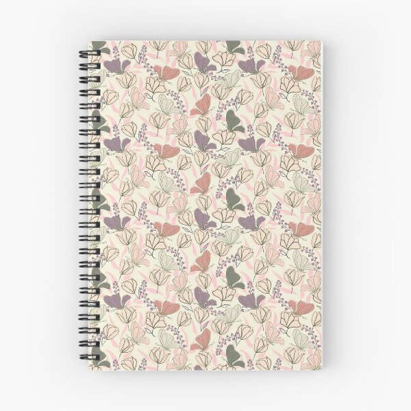 Item preview, Nature inspired whimsical butterfly garden with pink, green and purple butterflies designed and sold by JasmineGDesigns.