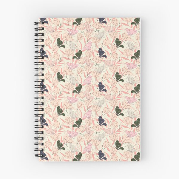 Item preview, Nature inspired whimsical butterfly garden with pink, green and purple butterflies designed and sold by JasmineGDesigns.