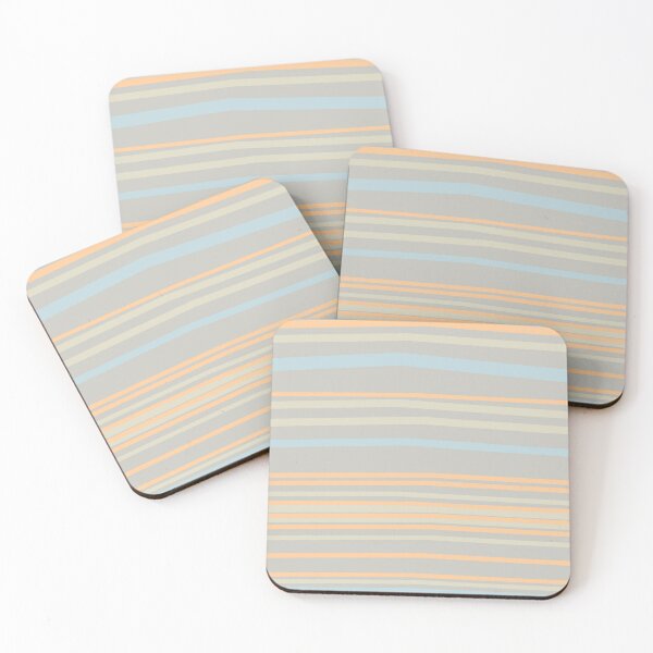 Item preview, lines orange brown blue beige designed and sold by NAERENA.
