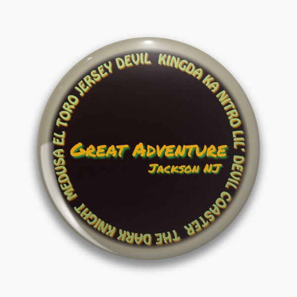 Item preview, Vintage Great Adventure Park Circle  designed and sold by RollingRC.