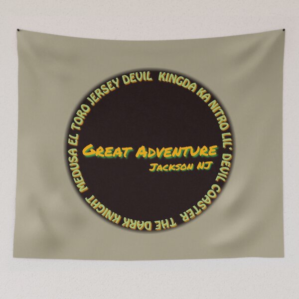 Item preview, Vintage Great Adventure Park Circle  designed and sold by RollingRC.