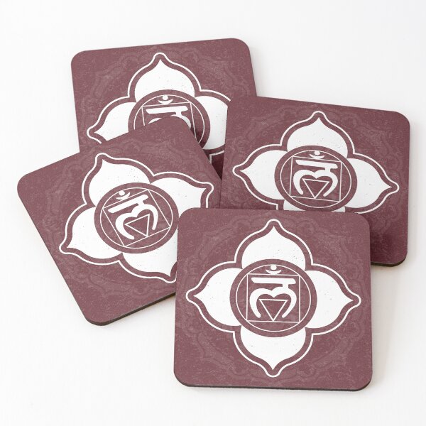 Item preview, Root Chakra Mandala - Wine + Snow designed and sold by Irene Estelle.