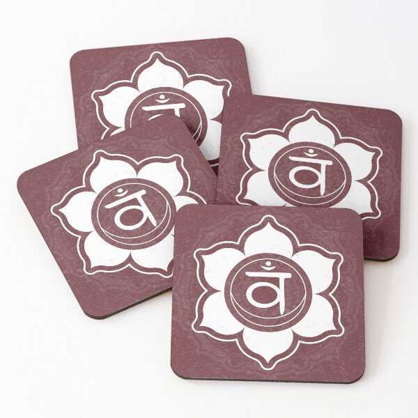 Item preview, Sacral Chakra Mandala - Wine + Snow designed and sold by Irene Estelle.
