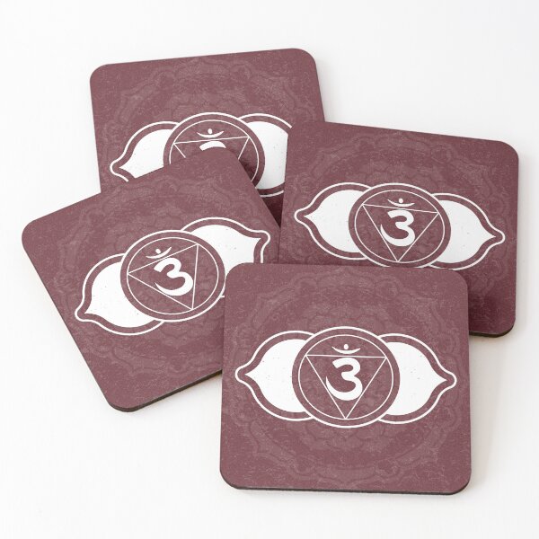 Item preview, Third Eye Chakra Mandala - Wine + Snow designed and sold by Irene Estelle.