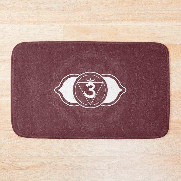 Item preview, Third Eye Chakra Mandala - Wine + Snow designed and sold by Irene Estelle.