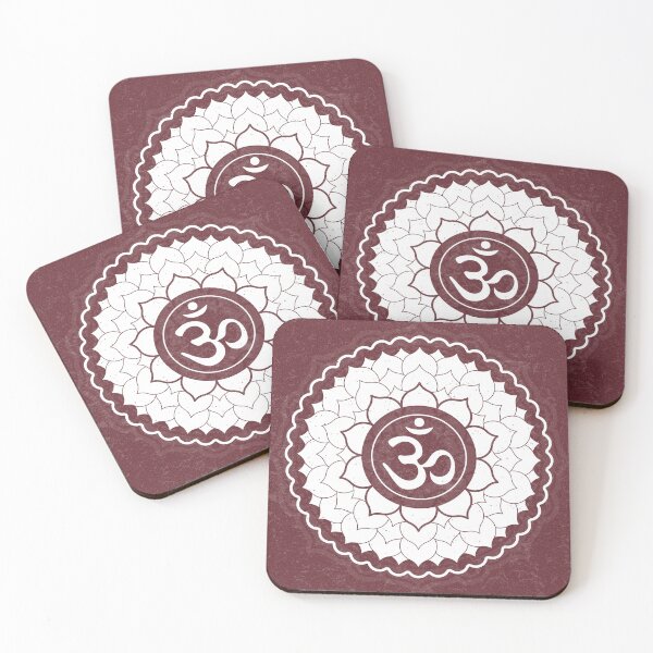 Item preview, Crown Chakra Mandala - Wine + Snow designed and sold by Irene Estelle.
