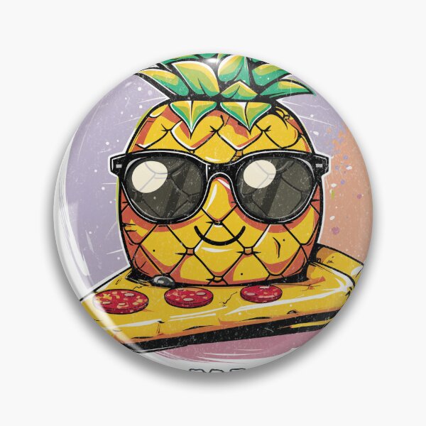 Item preview, Pineapple Pizza Funny Deal with It for Hawaian Pizza Fans designed and sold by walrusindustrie.