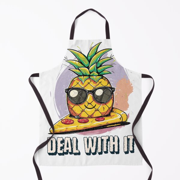 Item preview, Pineapple Pizza Funny Deal with It for Hawaian Pizza Fans designed and sold by walrusindustrie.