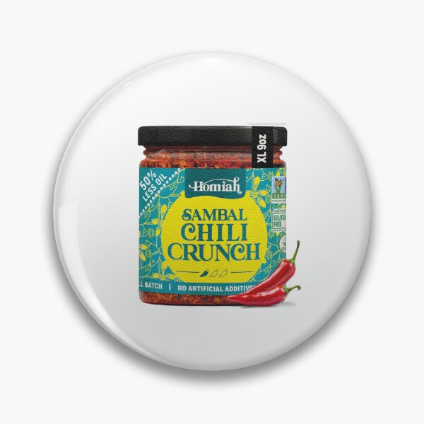 Item preview, Chilli Crunch Sticker Collection for the chilli crunch lovers #2 designed and sold by skapastudios.