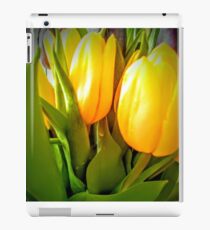 Yellow Spring Tulips iPad Case/Skin