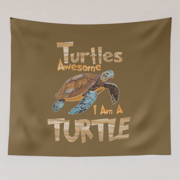 Item preview, Turtles Are Awesome I Am A Turtle designed and sold by box-artshop.
