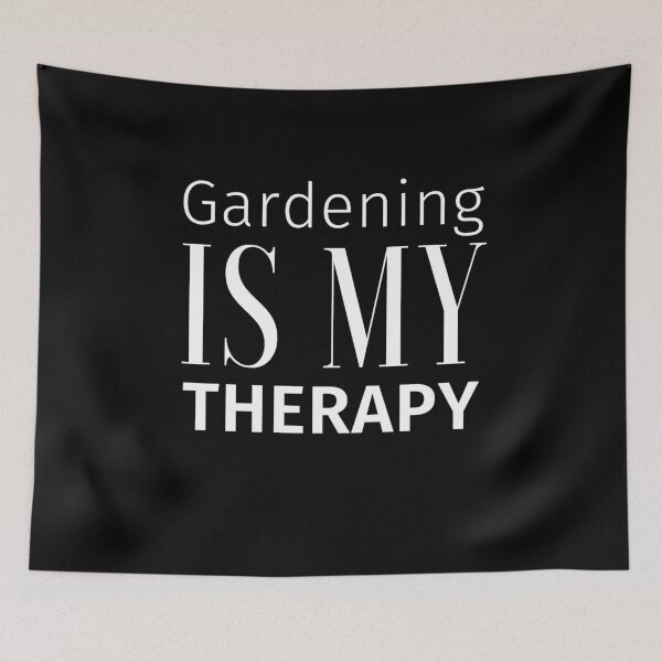 Item preview, Gardening is my therapy designed and sold by GartenIdeen.