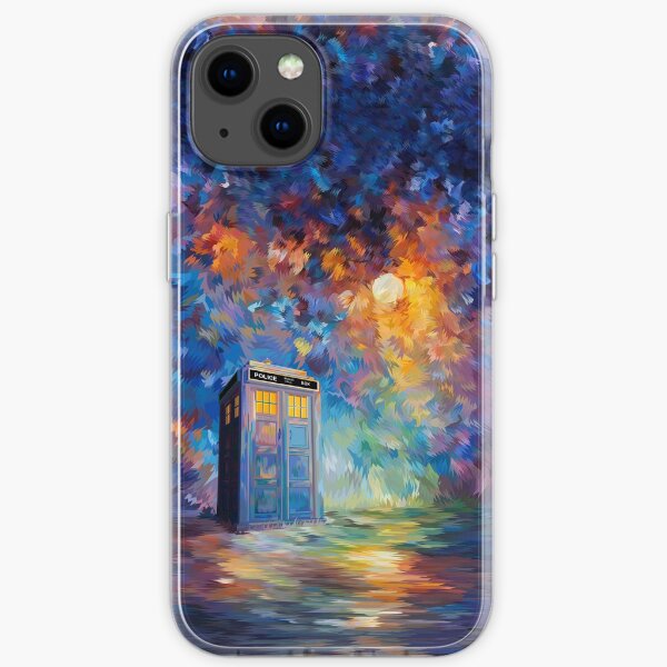 Phone box with the moon light iPhone Soft Case
