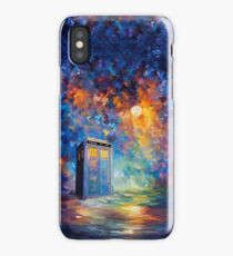 Phone box with the moon light iPhone Case