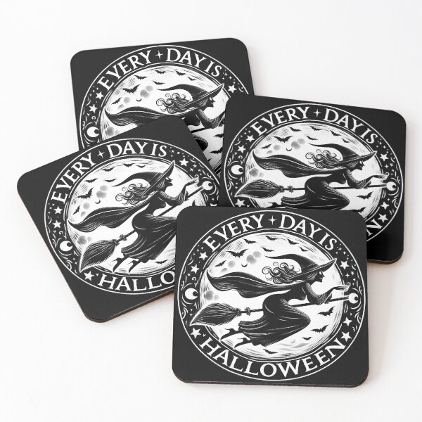 Item preview, Every Day Is Halloween - Witch Flying designed and sold by HalloweenEvil.