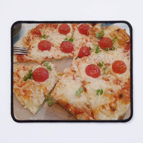 Item preview, Delicious vegan pizza margherita designed and sold by Oubaitory.