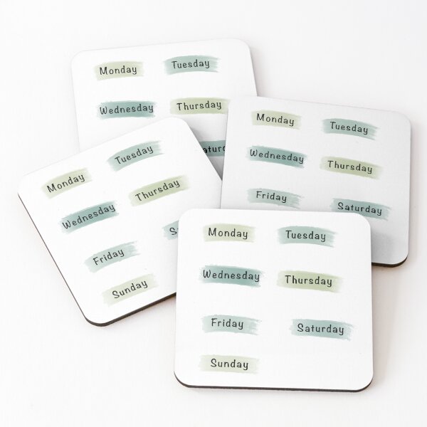 Item preview, Weekdays green designed and sold by Sofia Lopes.