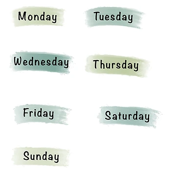 Artwork thumbnail, Weekdays green by Sofia Lopes