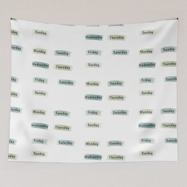 Item preview, Weekdays green designed and sold by Sofia Lopes.