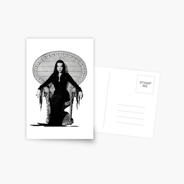 Item preview, Morticia Addams - Goth Queen designed and sold by HalloweenEvil.