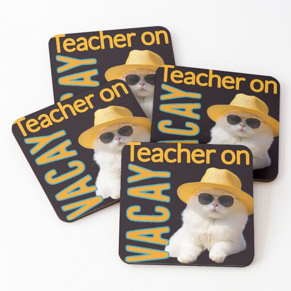 Item preview, Teacher on Vacay Cat Lover designed and sold by TheBruce77.