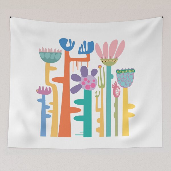 Item preview, Pastel plants from the future designed and sold by Beata Maria Zdyb.