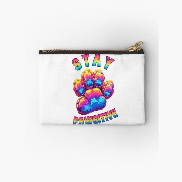 Item preview, Rainbow Paw Print Stay Pawsitive  designed and sold by LevCreates.