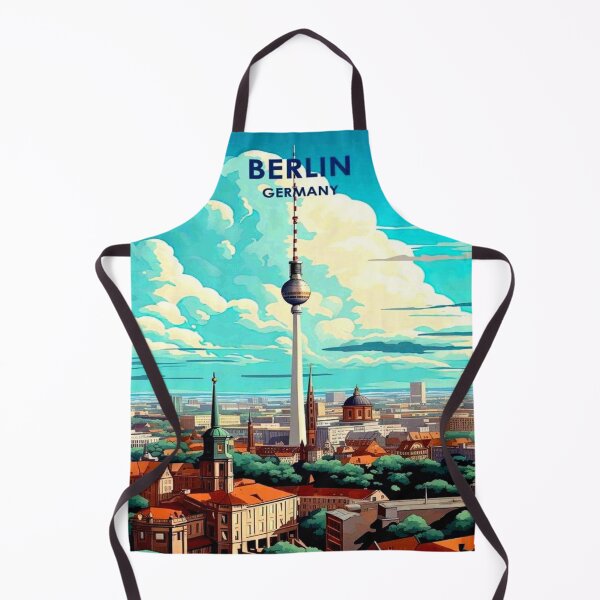 Item preview, Berlin Germany Vintage Travel and Tourism Advertising Print designed and sold by posterbobs.