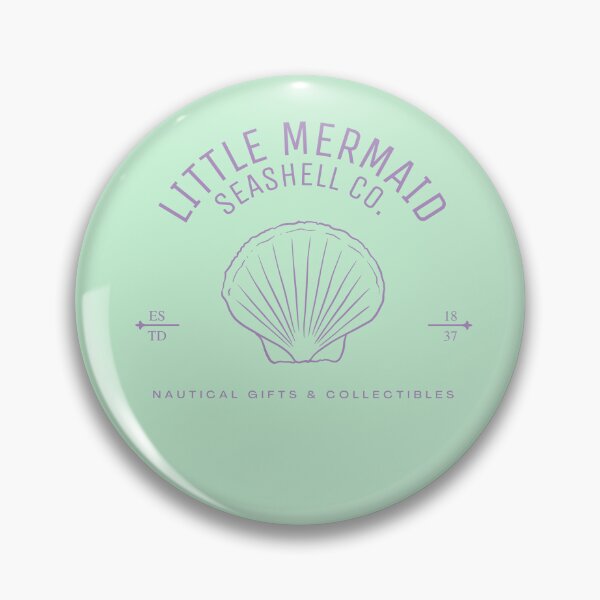 Item preview, Little Mermaid Seashell Co. designed and sold by Lampblack and Bone.