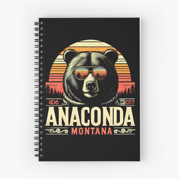 Item preview, Anaconda Montana - Vintage Retro Black Bear Sunglasses Mountain Anaconda MT 406 Gift designed and sold by JUSTBEELEGANT.